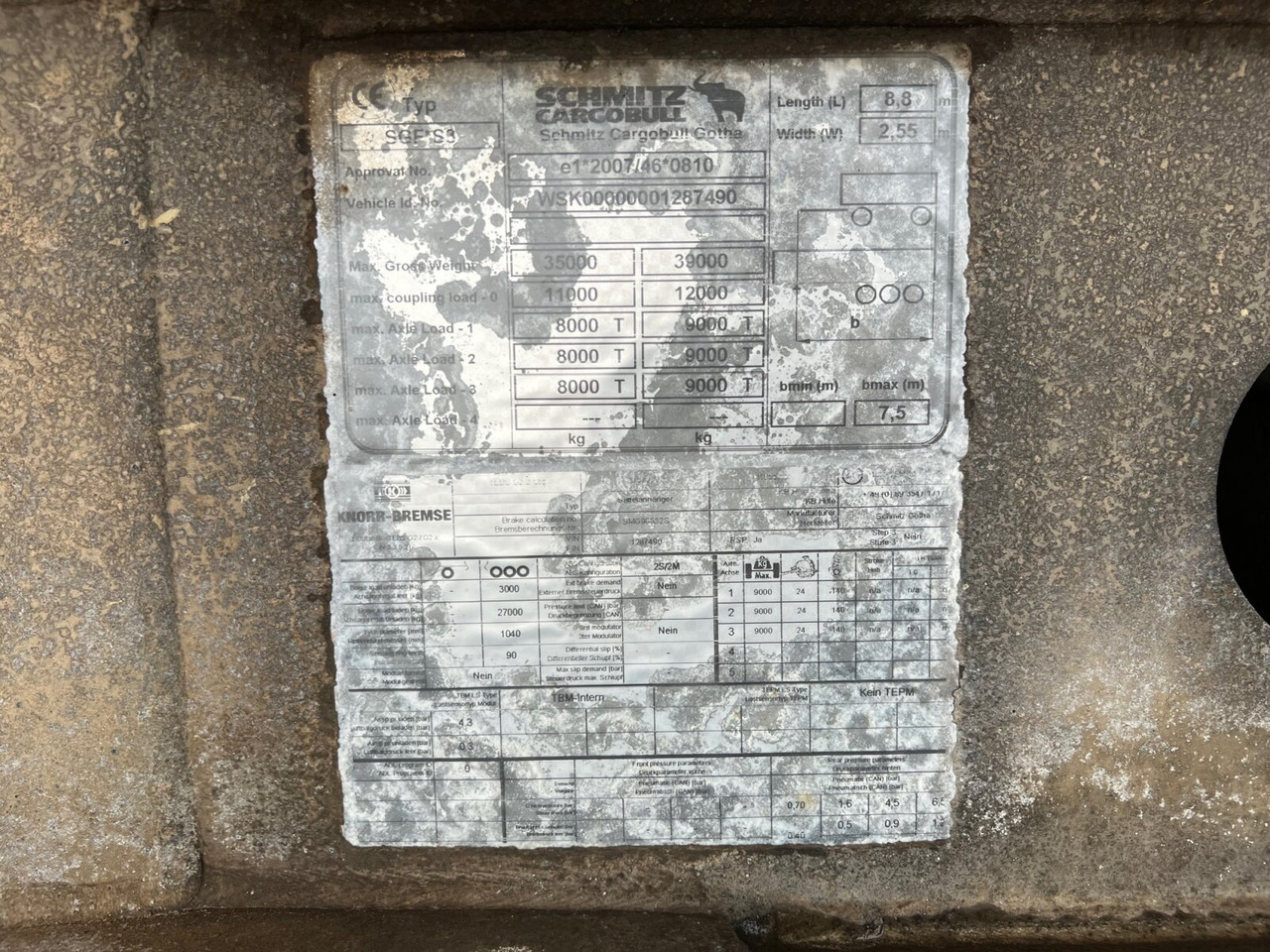 Schmitz Cargobull SKI 24 SL 7.2 SKI 24 SL 7.2, Stahlmulde ca. 27m³, Liftachse - Návěs: obrázek 3 Schmitz Cargobull SKI 24 SL 7.2 SKI 24 SL 7.2, Stahlmulde ca. 27m³, Liftachse - Návěs: obrázek 3