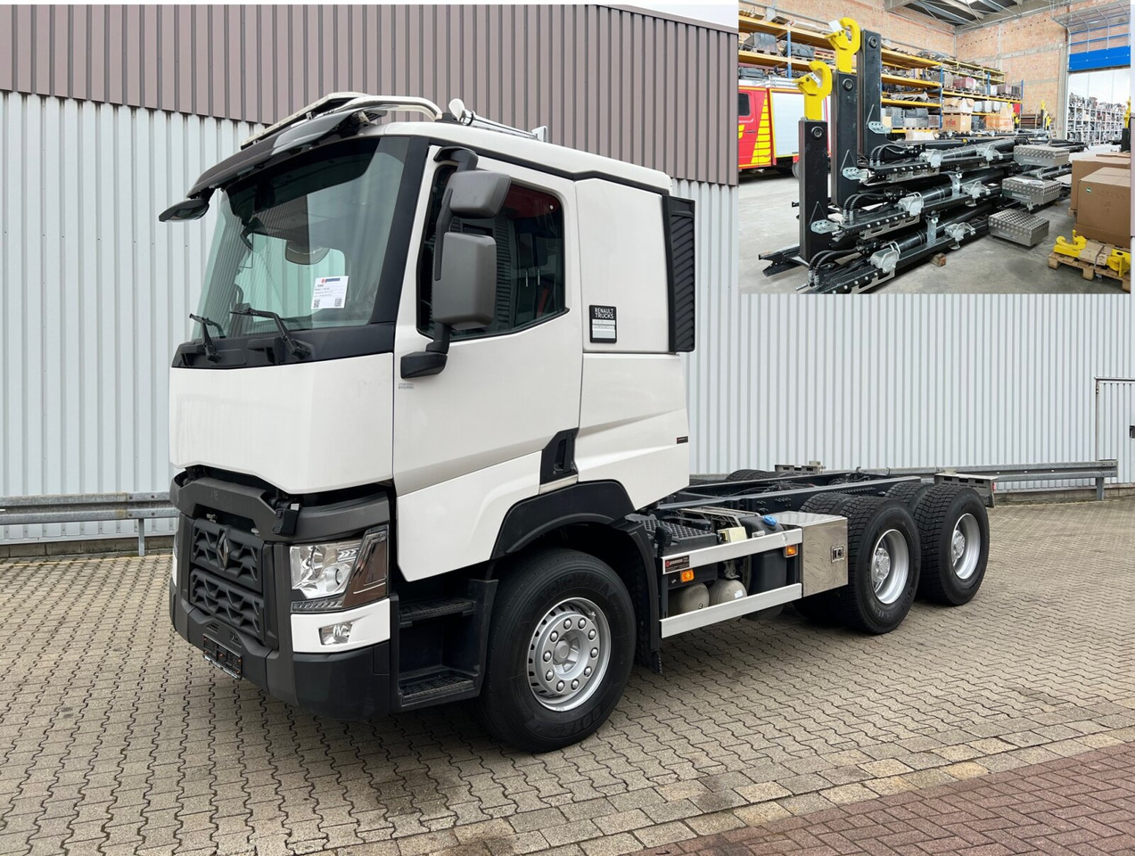 Renault C 520 6x4 C 520 6x4, Retarder, Nebenantrieb - Hákový nosič kontejnerů: obrázek 1 Renault C 520 6x4 C 520 6x4, Retarder, Nebenantrieb - Hákový nosič kontejnerů: obrázek 1