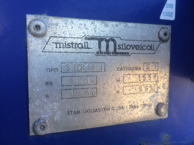 SAnh Silo MISTRAL Kippsilo, ca. 49m³ - Silo cisterna: obrázek 5 SAnh Silo MISTRAL Kippsilo, ca. 49m³ - Silo cisterna: obrázek 5