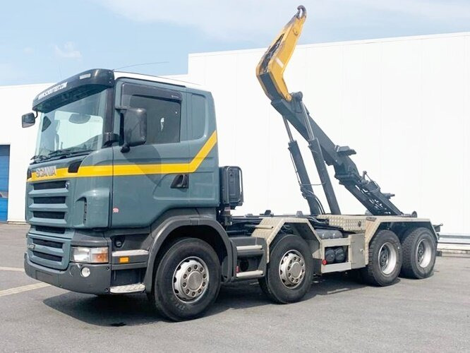 Scania R420 CB 8x4 MNZ R420 CB 8x4 MNZ, Retarder, Euro4 - Hákový nosič kontejnerů: obrázek 1 Scania R420 CB 8x4 MNZ R420 CB 8x4 MNZ, Retarder, Euro4 - Hákový nosič kontejnerů: obrázek 1