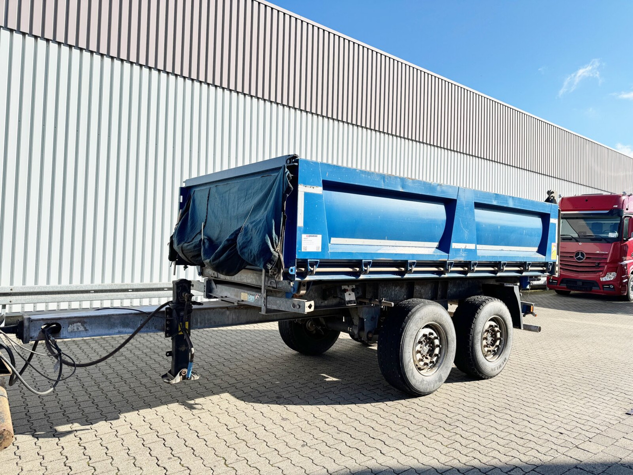 Schmitz Cargobull ZKI 18-4.9 ZKI 18-4.9, Stahlbordwände ca. 10m³, Rahmen Verzinkt - Sklápěcí přívěs: obrázek 1 Schmitz Cargobull ZKI 18-4.9 ZKI 18-4.9, Stahlbordwände ca. 10m³, Rahmen Verzinkt - Sklápěcí přívěs: obrázek 1