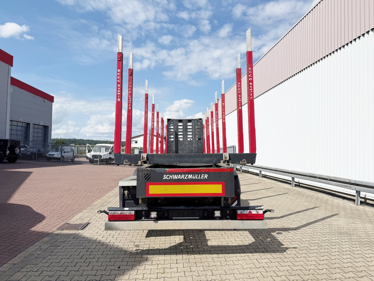 Klanicový návěs Schwarzmüller 3-Achs Holzauflieger 3-Achs Holzauflieger, Liftachse, MEHRFACH VORHANDEN!: obrázek 6 Klanicový návěs Schwarzmüller 3-Achs Holzauflieger 3-Achs Holzauflieger, Liftachse, MEHRFACH VORHANDEN!: obrázek 6