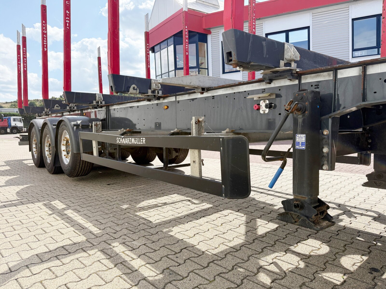Klanicový návěs Schwarzmüller 3-Achs Holzauflieger 3-Achs Holzauflieger, Liftachse, MEHRFACH VORHANDEN!: obrázek 9 Klanicový návěs Schwarzmüller 3-Achs Holzauflieger 3-Achs Holzauflieger, Liftachse, MEHRFACH VORHANDEN!: obrázek 9