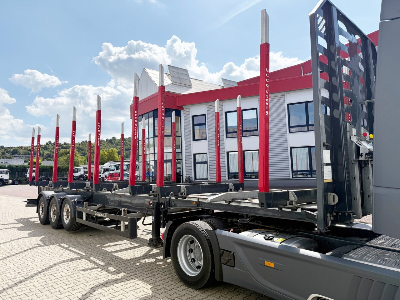 Klanicový návěs Schwarzmüller 3-Achs Holzauflieger 3-Achs Holzauflieger, Liftachse, MEHRFACH VORHANDEN!: obrázek 8 Klanicový návěs Schwarzmüller 3-Achs Holzauflieger 3-Achs Holzauflieger, Liftachse, MEHRFACH VORHANDEN!: obrázek 8