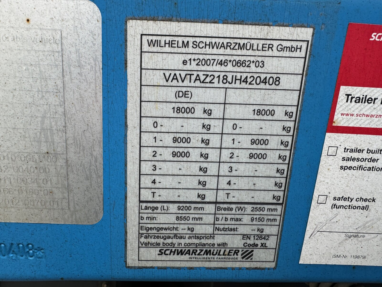Schwarzmüller T-Serie T-Serie, TOP-Zustand - Přívěs plato/ Valník: obrázek 3 Schwarzmüller T-Serie T-Serie, TOP-Zustand - Přívěs plato/ Valník: obrázek 3