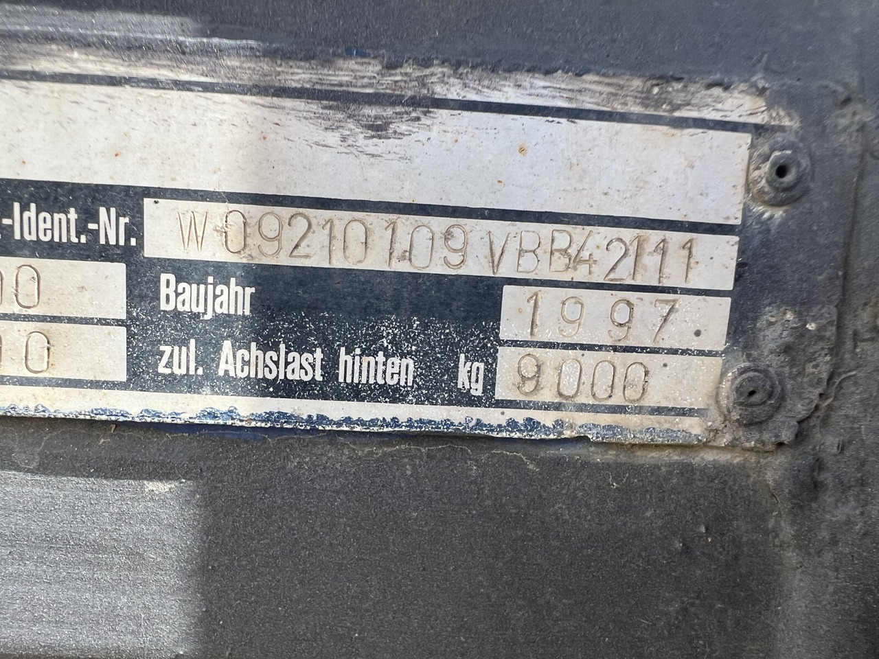 Přívěs plato/ Valník TP9500 TP9500: obrázek 10