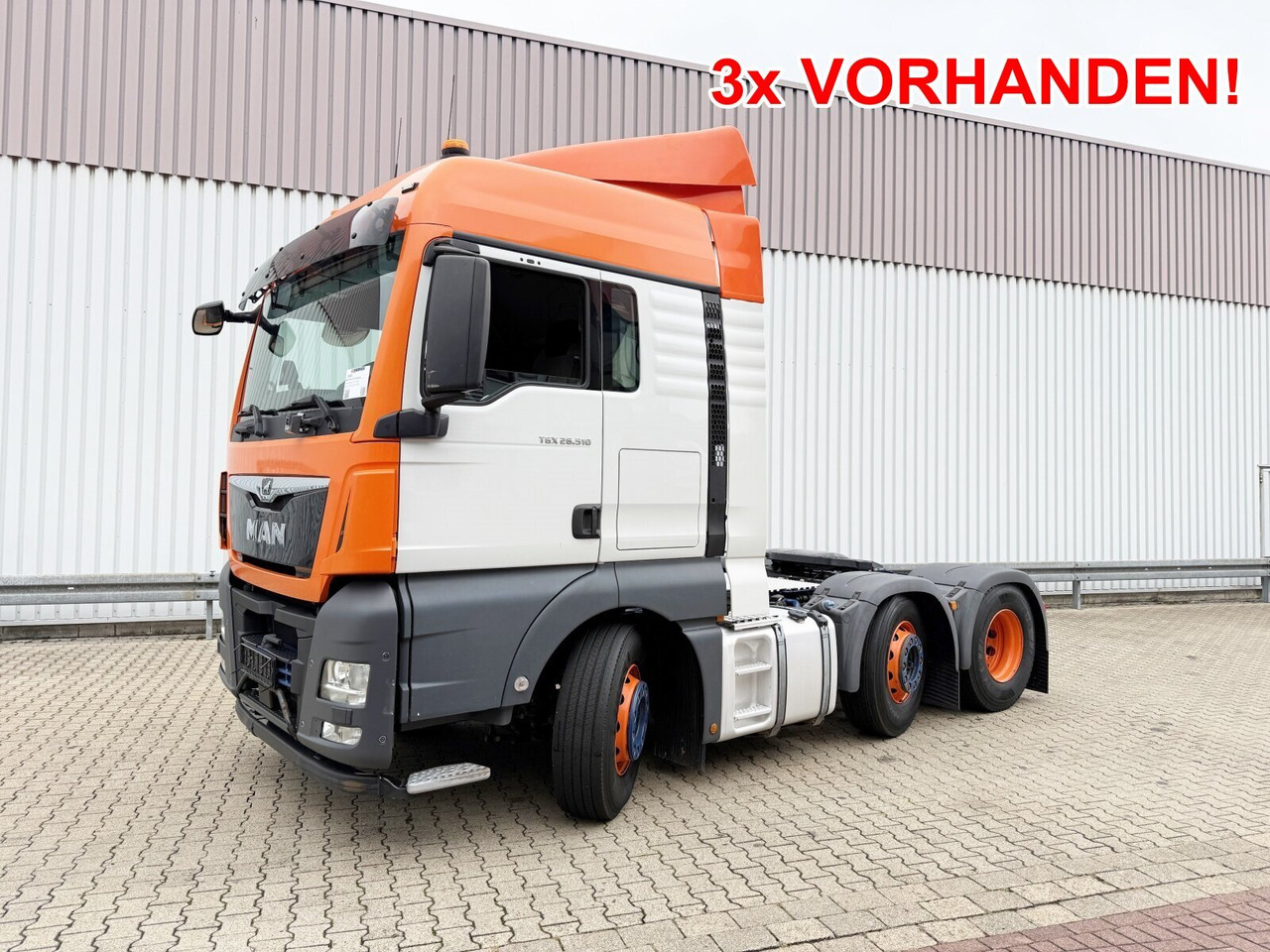 MAN TGX 26.510 6X2/4 BLS TGX 26.510 6X2/4 BLS, Intarder, Vorlauflenk-/lift, Standklima, XXL-Fahrerhaus, 70t - Tahač: obrázek 1 MAN TGX 26.510 6X2/4 BLS TGX 26.510 6X2/4 BLS, Intarder, Vorlauflenk-/lift, Standklima, XXL-Fahrerhaus, 70t - Tahač: obrázek 1