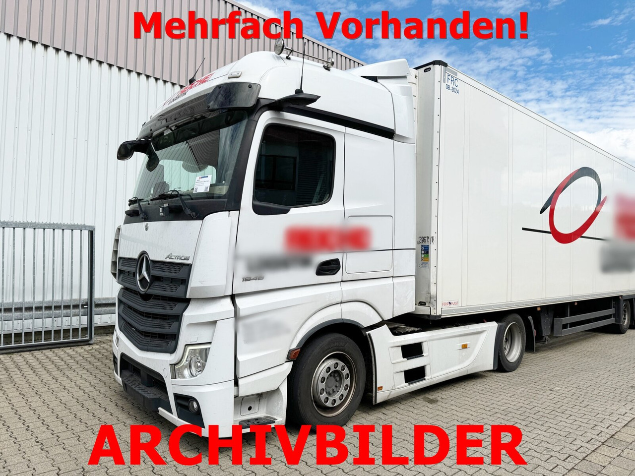 Mercedes-Benz Actros 1848 LS 4x2 Actros 1848 LS 4x2, Vollumer, Retarder - Tahač: obrázek 1 Mercedes-Benz Actros 1848 LS 4x2 Actros 1848 LS 4x2, Vollumer, Retarder - Tahač: obrázek 1