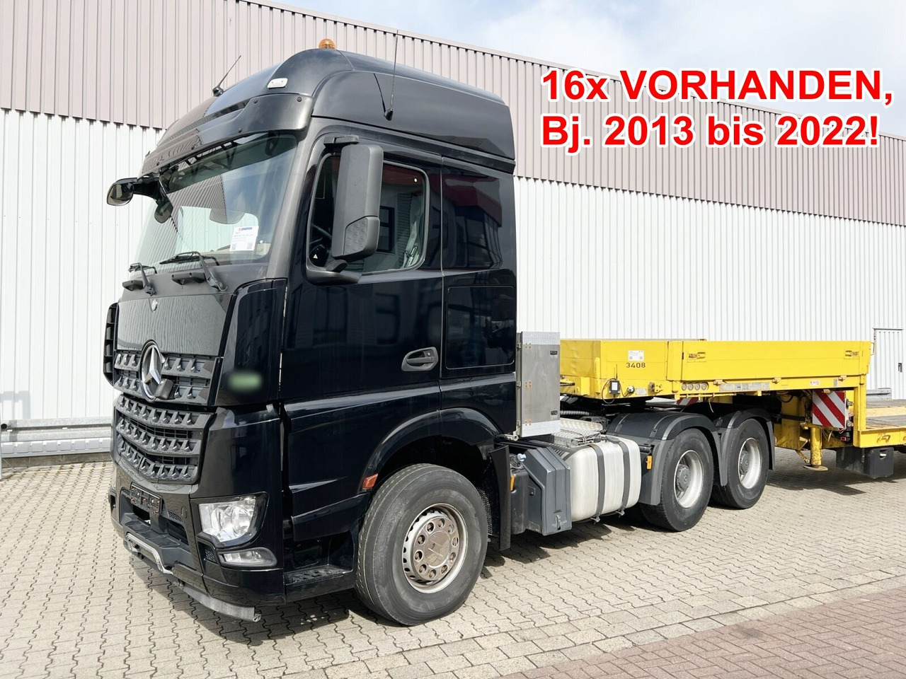Mercedes-Benz Arocs 3358 LS 6x4 Arocs 3358 LS 6x4, StreamSpace, Turbo-Retarder-Kupplung, Kipphydraulik - Tahač: obrázek 1 Mercedes-Benz Arocs 3358 LS 6x4 Arocs 3358 LS 6x4, StreamSpace, Turbo-Retarder-Kupplung, Kipphydraulik - Tahač: obrázek 1