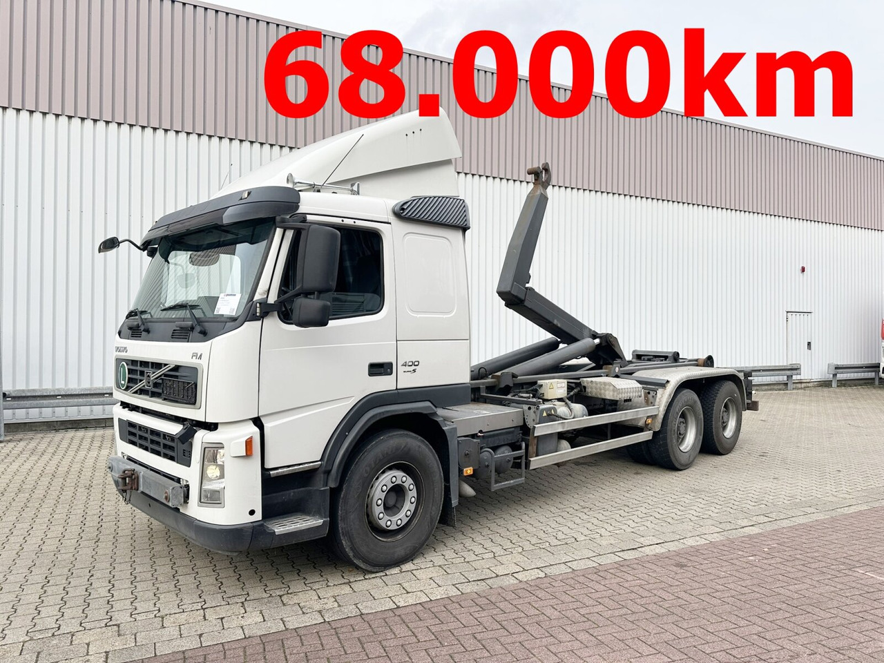 Volvo FM 400 6x4 R FM 400/6x4 R, VDL S-21-6200 4.50 bis 7.00m Container - Hákový nosič kontejnerů: obrázek 1 Volvo FM 400 6x4 R FM 400/6x4 R, VDL S-21-6200 4.50 bis 7.00m Container - Hákový nosič kontejnerů: obrázek 1