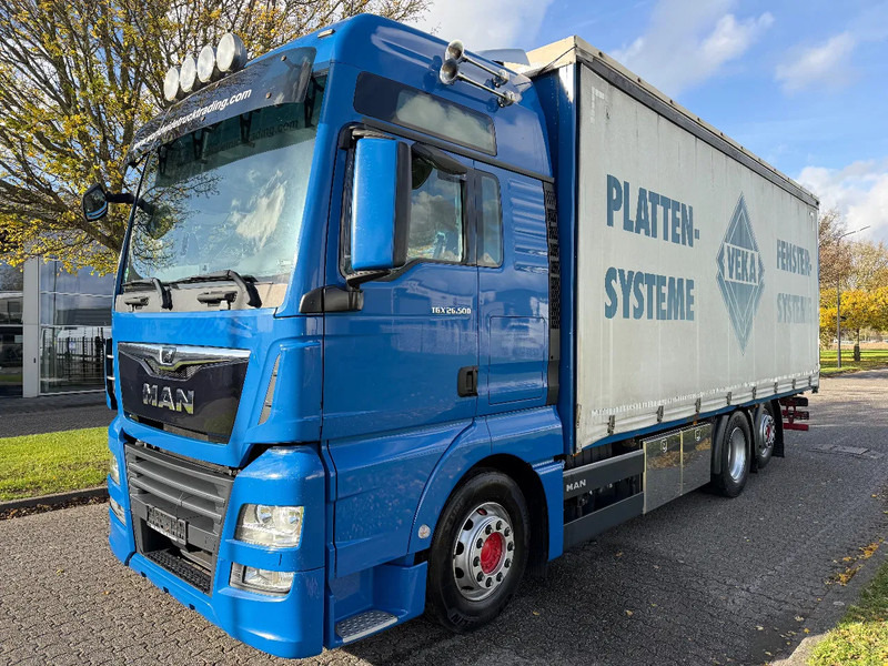 MAN TGX 26.500 STANDKLIMA + 6X2 + EURO 6 - Plachtový nákladní auto: obrázek 1 MAN TGX 26.500 STANDKLIMA + 6X2 + EURO 6 - Plachtový nákladní auto: obrázek 1