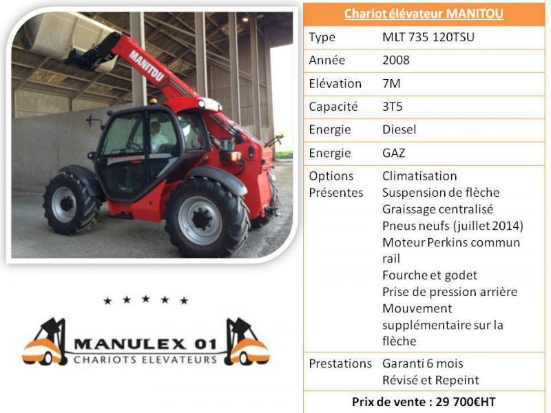 Manitou MLT735 120LSU Turbo - Teleskopický manipulátor: obrázek 2 Manitou MLT735 120LSU Turbo - Teleskopický manipulátor: obrázek 2
