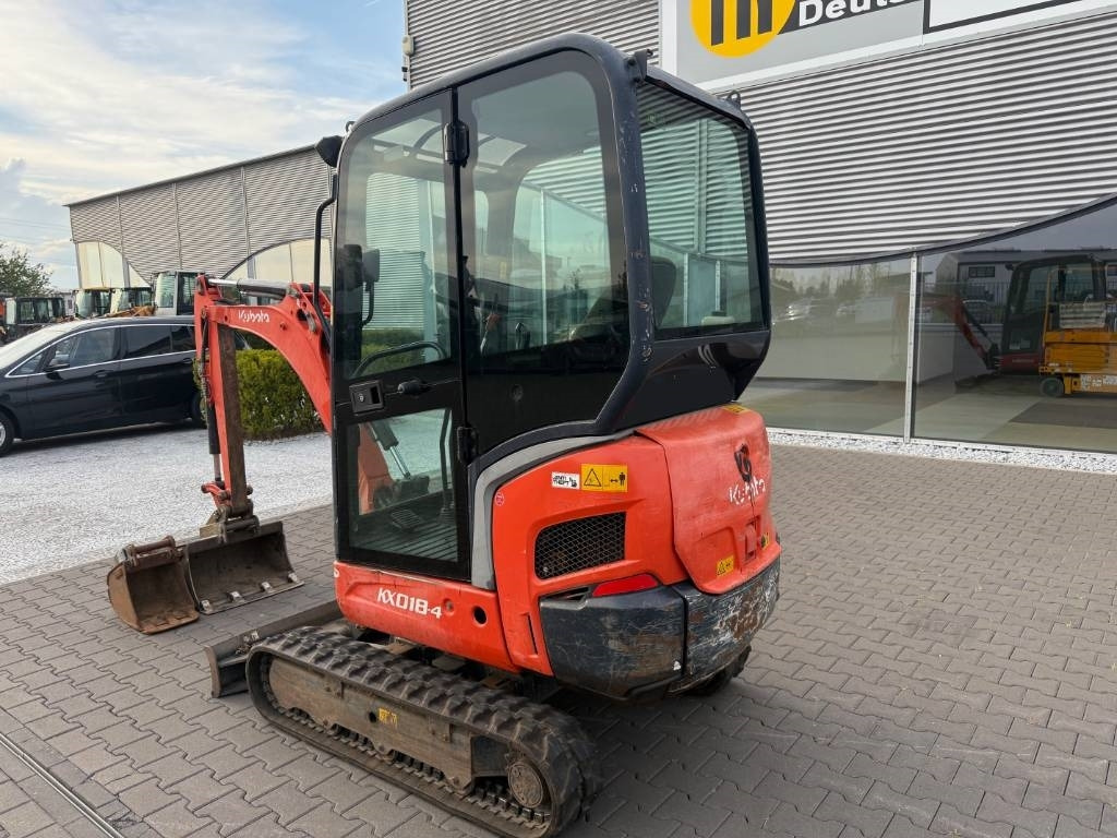 Kubota KX 018-4 - Mini rýpadlo: obrázek 2 Kubota KX 018-4 - Mini rýpadlo: obrázek 2