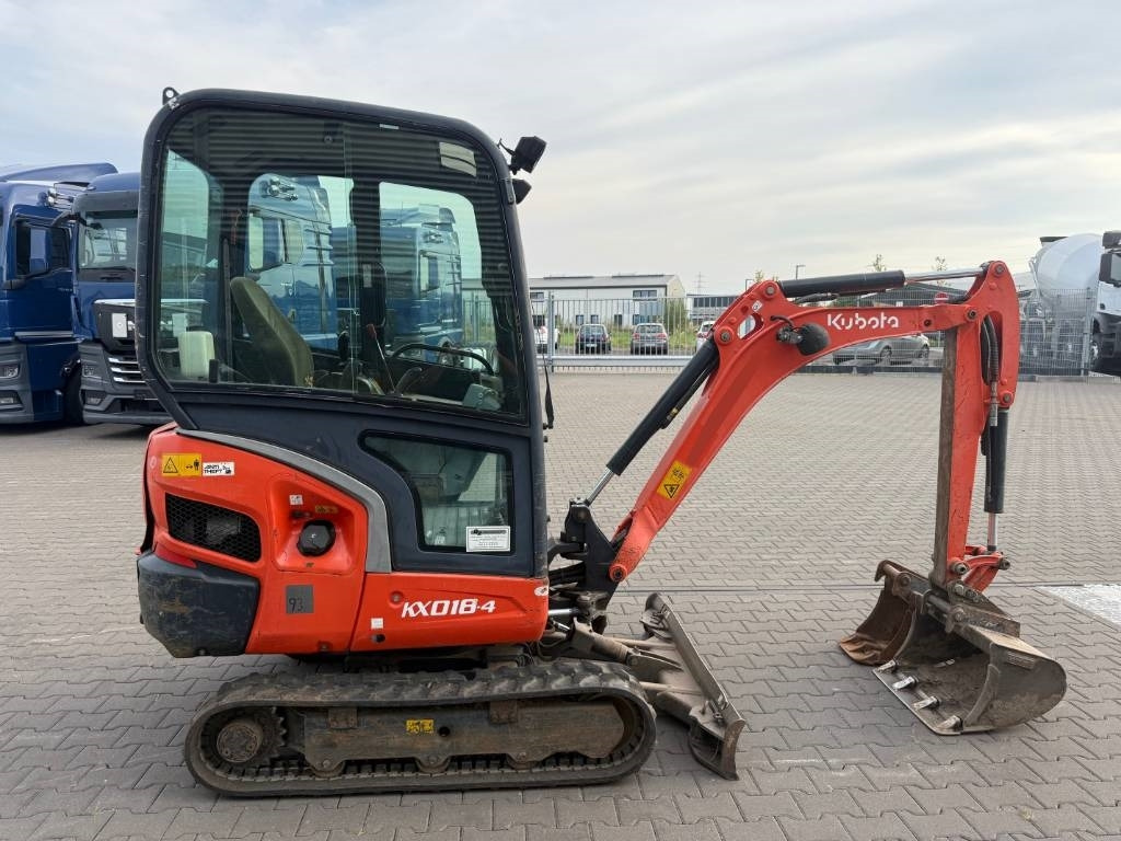Kubota KX 018-4 - Mini rýpadlo: obrázek 4 Kubota KX 018-4 - Mini rýpadlo: obrázek 4