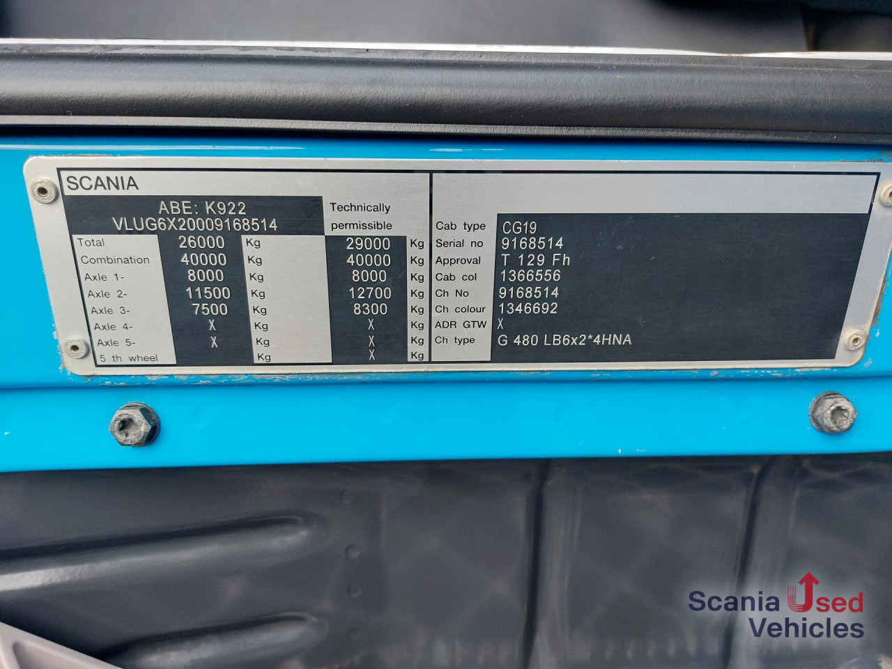 SCANIA G 480 LB6x2*4HNA Meiler RK2070 - Hákový nosič kontejnerů: obrázek 5 SCANIA G 480 LB6x2*4HNA Meiler RK2070 - Hákový nosič kontejnerů: obrázek 5
