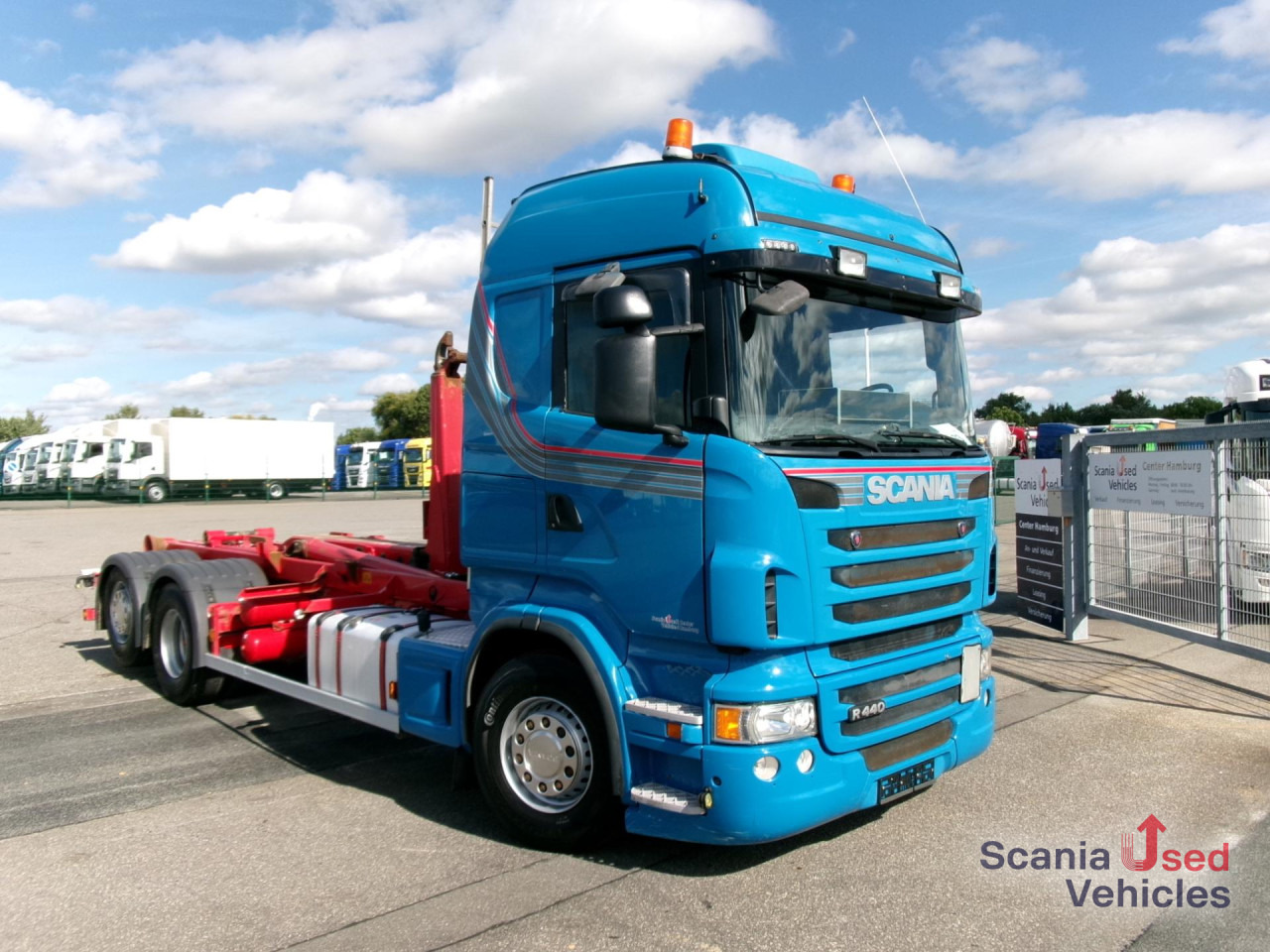 Hákový nosič kontejnerů SCANIA R 440 LB6x2*4HNA Meiller RK 20.70: obrázek 1