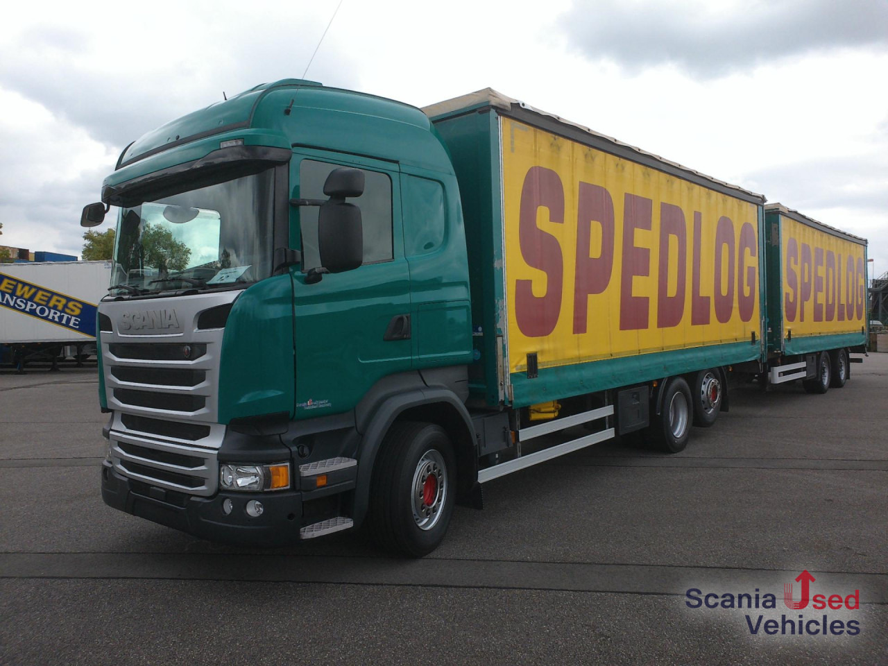 SCANIA R450LB6x2*4MNB LBW 2,0t NUR 462 TKM! HU neu! - Plachtový nákladní auto: obrázek 1 SCANIA R450LB6x2*4MNB LBW 2,0t NUR 462 TKM! HU neu! - Plachtový nákladní auto: obrázek 1