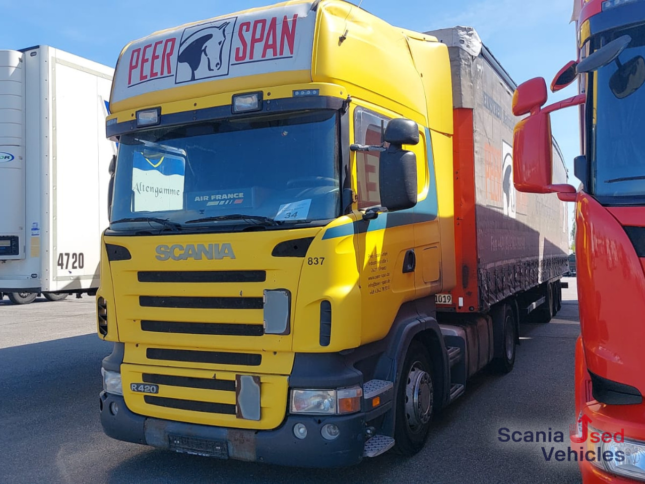 SCANIA R 420 LA4x2MEB Volumen MEGA Jumbo Vollluft - Tahač: obrázek 1 SCANIA R 420 LA4x2MEB Volumen MEGA Jumbo Vollluft - Tahač: obrázek 1