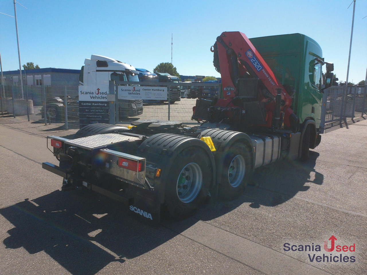 Tahač SCANIA R 450 B6x4NA mit Kran HMF 2320-K-RCS 23mtr.: obrázek 8