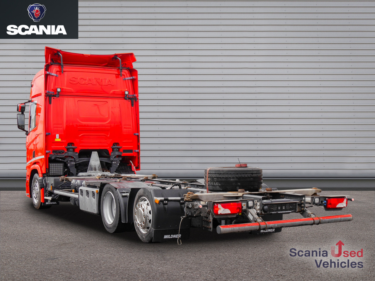 Kontejnérový podvozek/ Výměnná nástavba SCANIA R 410 B6x2*4LB Jumbo, Lenkachse, Standklima: obrázek 11