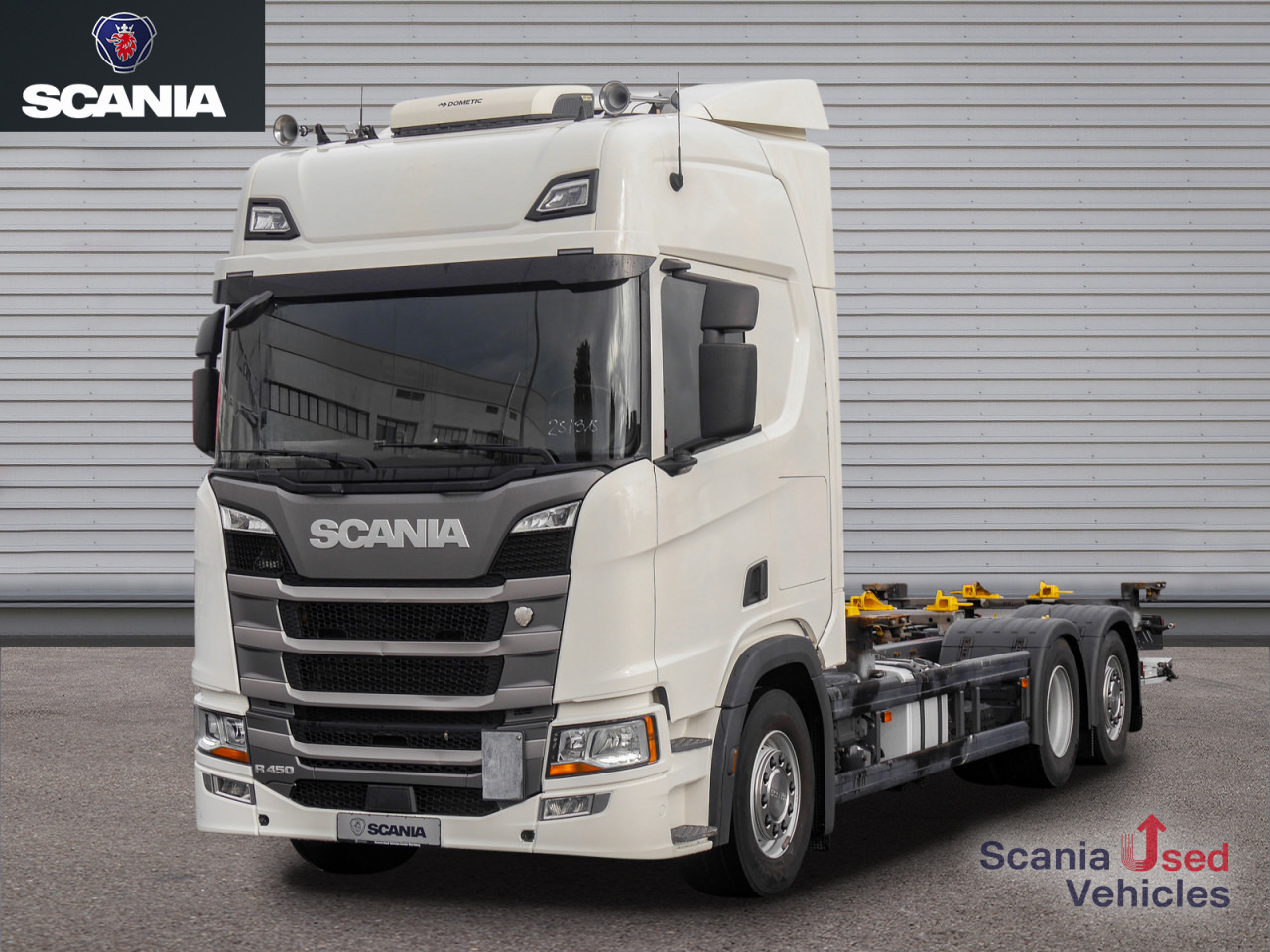 SCANIA R 450 B6x2NB - Schaltgetriebe / LBW - - Kontejnérový podvozek/ Výměnná nástavba: obrázek 1 SCANIA R 450 B6x2NB - Schaltgetriebe / LBW - - Kontejnérový podvozek/ Výměnná nástavba: obrázek 1