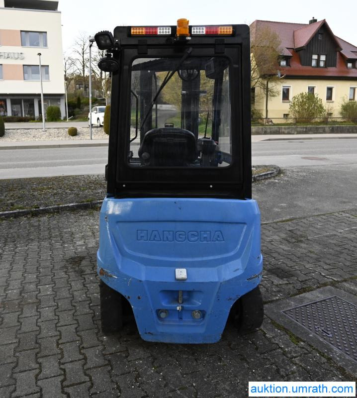 Elektrický vysokozdvižný vozík Hangcha Elektrostapler Gabelstapler Hangcha CPD 25 XD4 - S126 Lithium Ionen Akku Kabine Vollfreihub Triplexmast mit Seitenschieber: obrázek 7