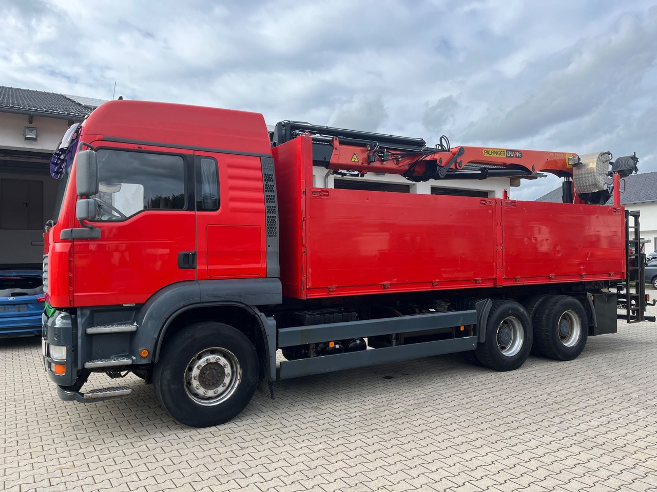 MAN TGA 26.480 mit Palfinger PK 24001L mit Winde - Nákladní automobil valníkový/ Plošinový, Auto s hydraulickou rukou: obrázek 2 MAN TGA 26.480 mit Palfinger PK 24001L mit Winde - Nákladní automobil valníkový/ Plošinový, Auto s hydraulickou rukou: obrázek 2
