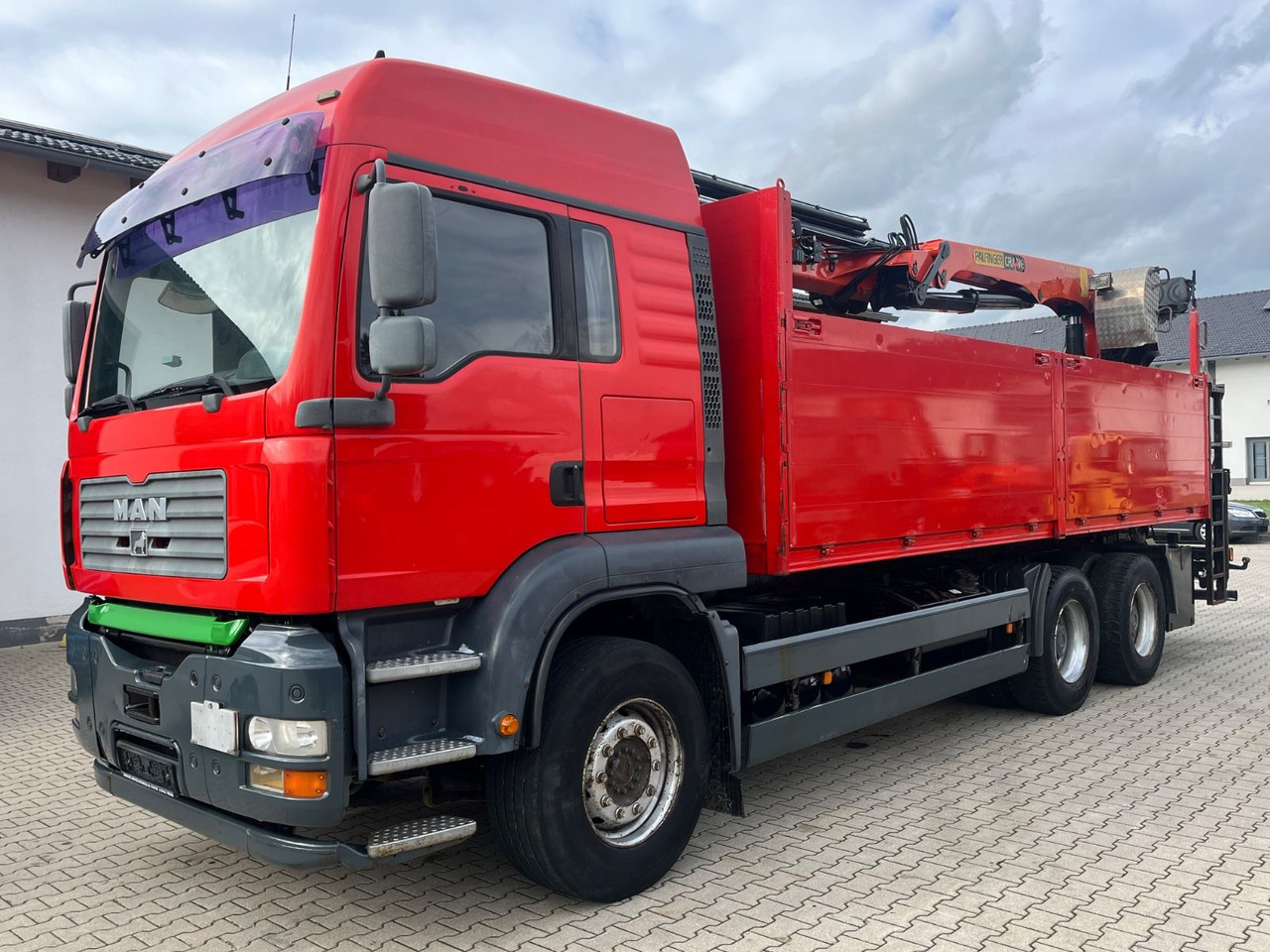MAN TGA 26.480 mit Palfinger PK 24001L mit Winde - Nákladní automobil valníkový/ Plošinový, Auto s hydraulickou rukou: obrázek 1 MAN TGA 26.480 mit Palfinger PK 24001L mit Winde - Nákladní automobil valníkový/ Plošinový, Auto s hydraulickou rukou: obrázek 1