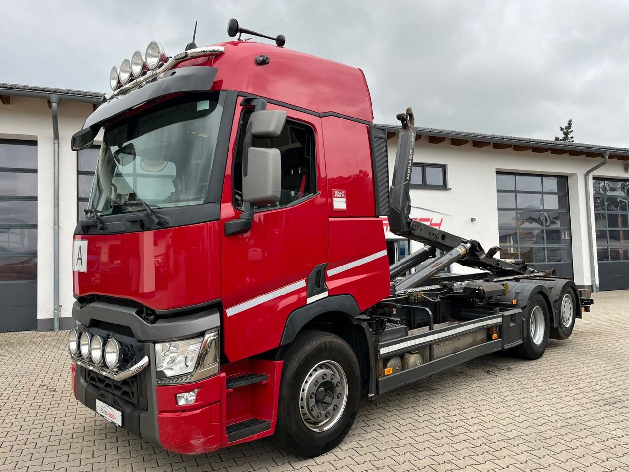 Renault T520 6x2 Meiller RS 21 Abrollkipper Lift Lenk - Hákový nosič kontejnerů: obrázek 1 Renault T520 6x2 Meiller RS 21 Abrollkipper Lift Lenk - Hákový nosič kontejnerů: obrázek 1