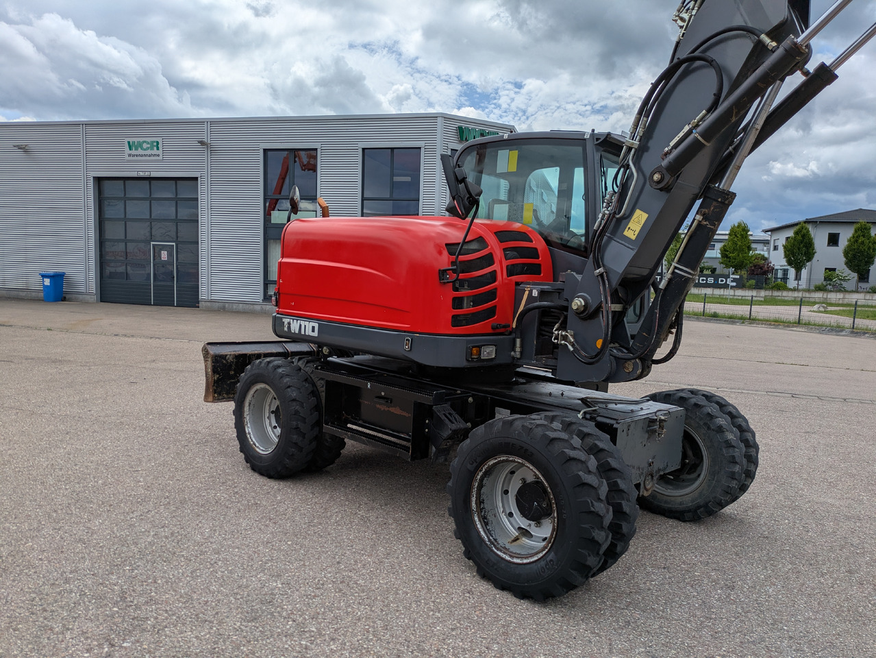 TEREX TW110 Mobilbagger Powertilt Rußpartikelfilter - Kolesové rýpadlo: obrázek 5 TEREX TW110 Mobilbagger Powertilt Rußpartikelfilter - Kolesové rýpadlo: obrázek 5
