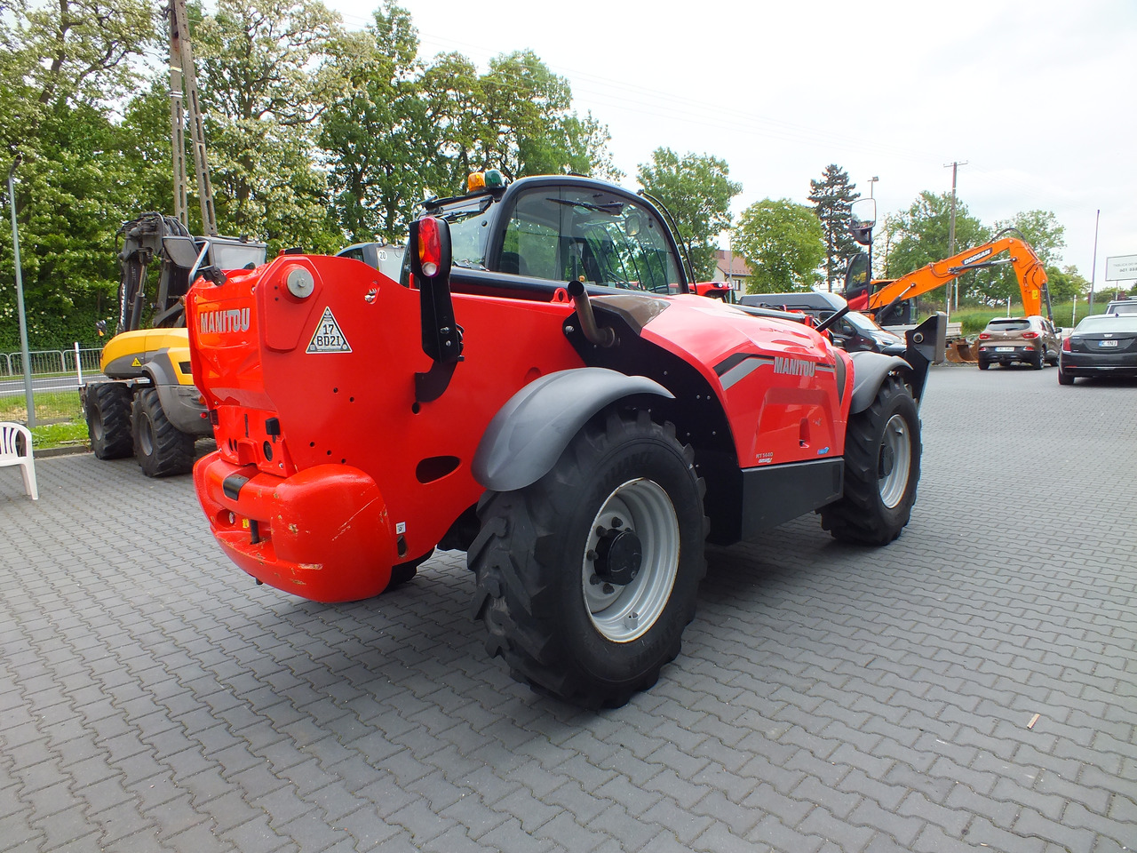 MANITOU MT 1440 Easy - Teleskopický kolový nakladač pro Stavební technika: obrázek 5 MANITOU MT 1440 Easy - Teleskopický kolový nakladač pro Stavební technika: obrázek 5