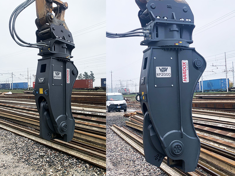 VTN RP200 Rail Cutter - Demoliční nůžky pro Rýpadlo: obrázek 2 VTN RP200 Rail Cutter - Demoliční nůžky pro Rýpadlo: obrázek 2