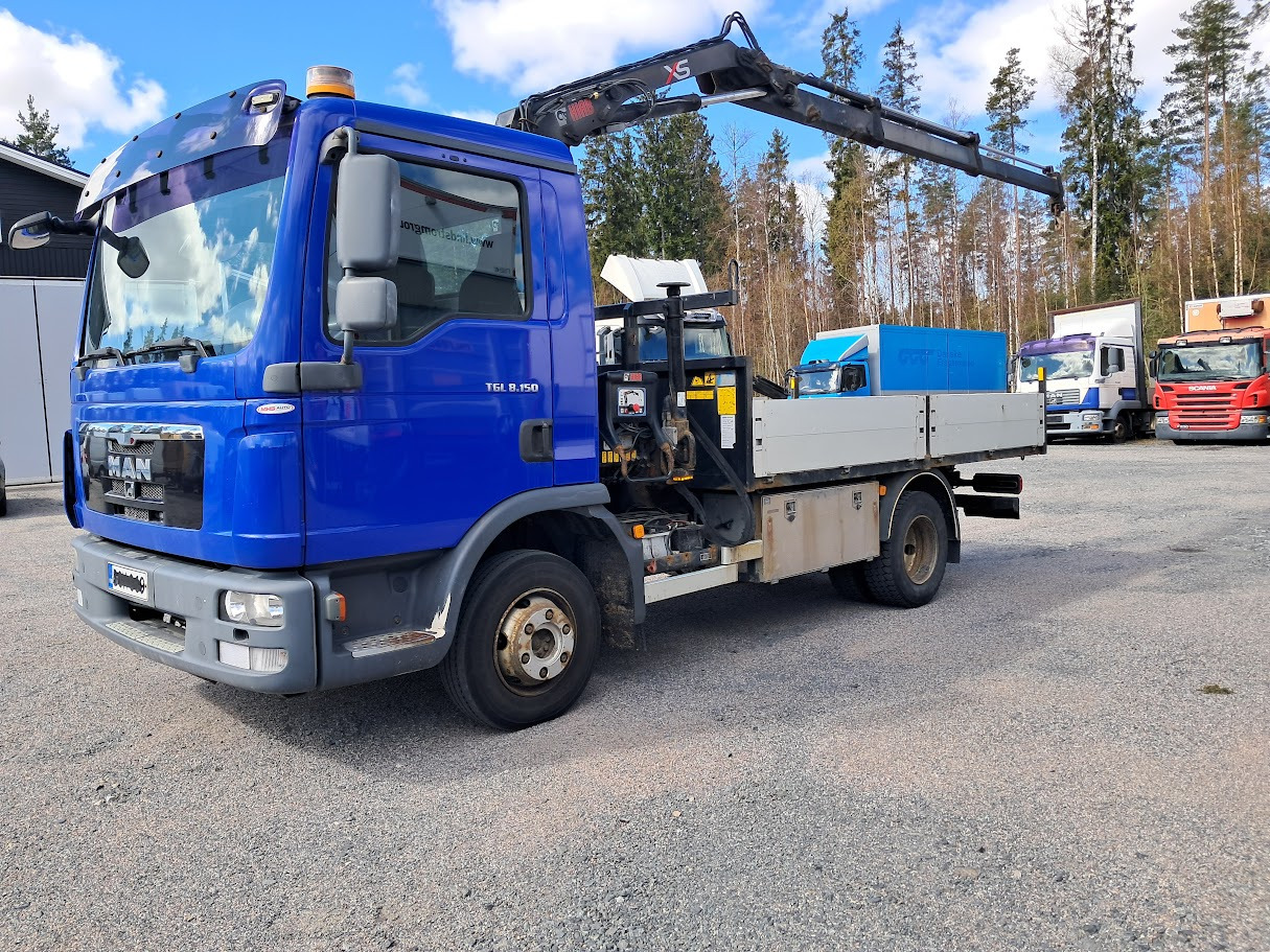 Man TGL 8.150 - Auto s hydraulickou rukou: obrázek 2 Man TGL 8.150 - Auto s hydraulickou rukou: obrázek 2