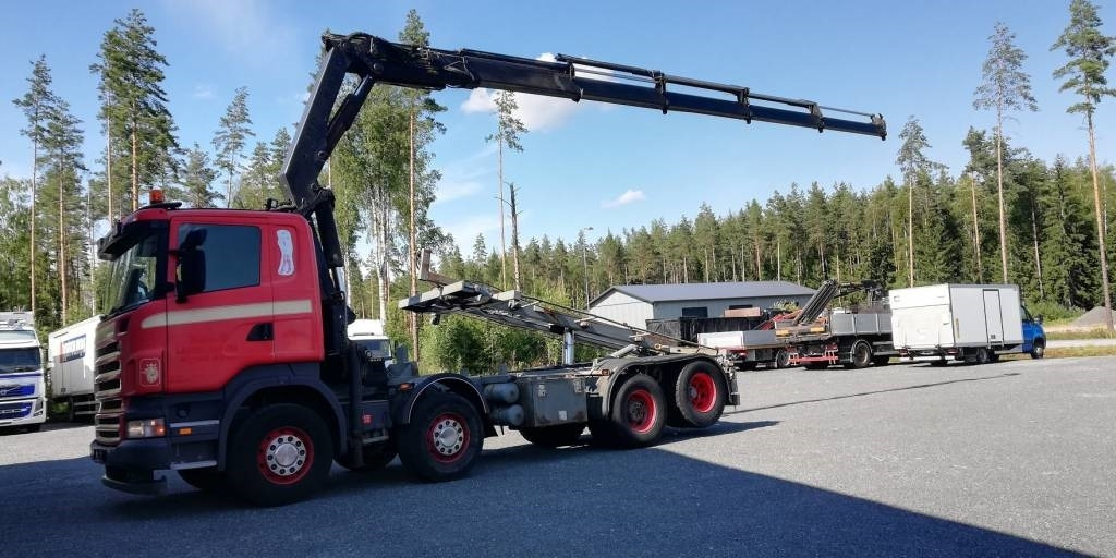 Scania R420 - Auto s hydraulickou rukou: obrázek 1 Scania R420 - Auto s hydraulickou rukou: obrázek 1