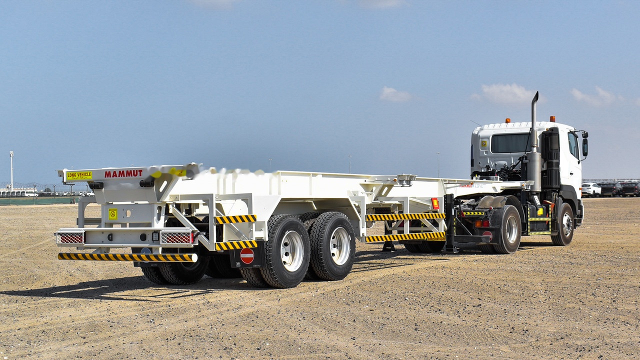 Návěs-podvozek Mammut SKELETAL SEMI TRAILER 40 TON PAYLOAD: obrázek 1