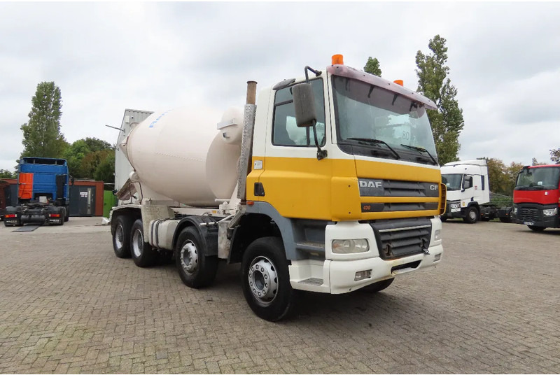 DAF CF 430 8x4, full spring ! Great condition - Autodomíchávač: obrázek 1 DAF CF 430 8x4, full spring ! Great condition - Autodomíchávač: obrázek 1