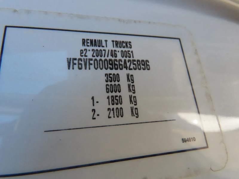 Dodávka Renault Master 10,5 m, 3 seats, 3500 kg, euro6: obrázek 12 Dodávka Renault Master 10,5 m, 3 seats, 3500 kg, euro6: obrázek 12