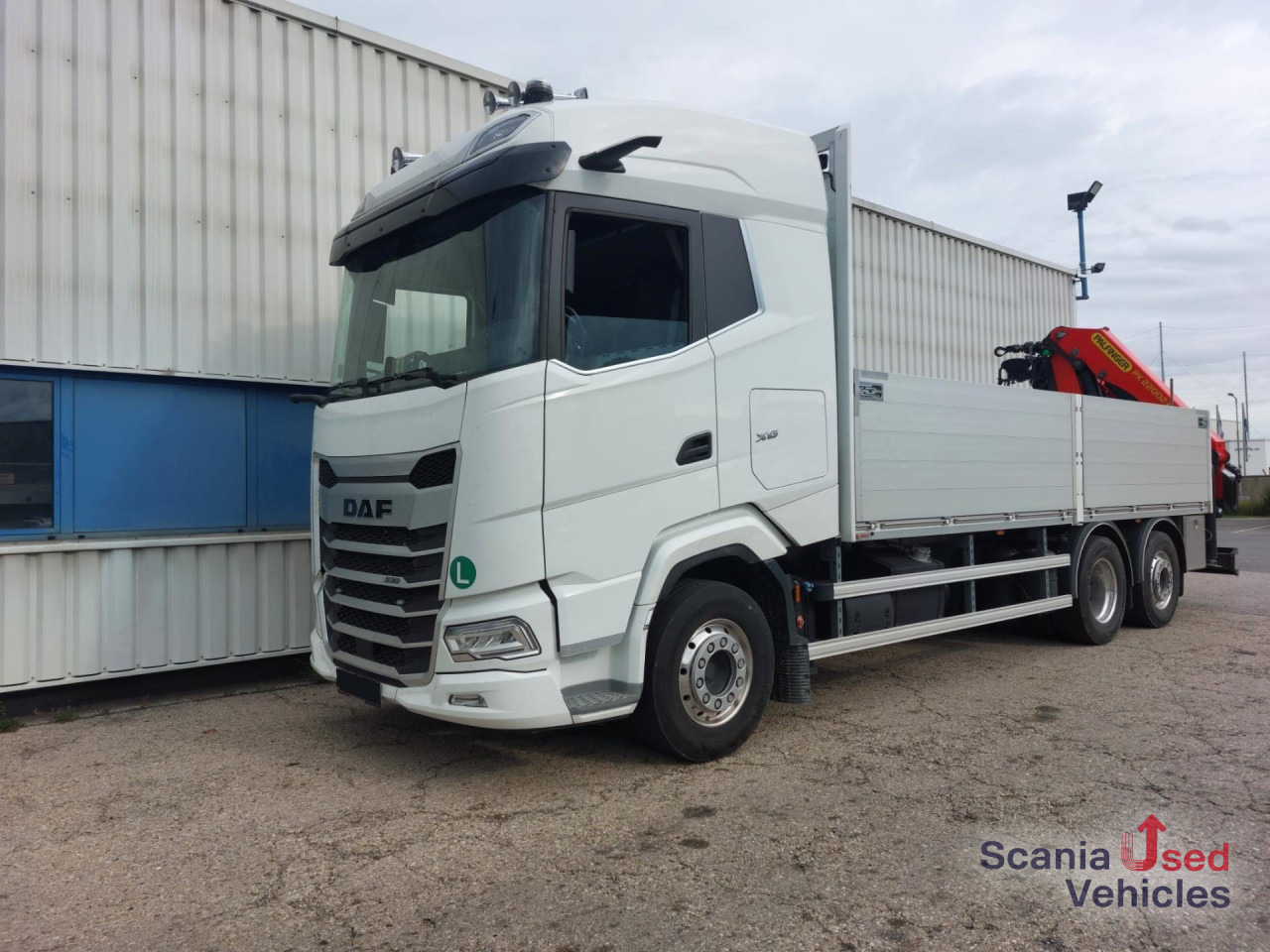 DAF XG 530 FAN 6x2-4 PALFINGER PK 22002-EH D - Nákladní automobil valníkový/ Plošinový, Auto s hydraulickou rukou: obrázek 1 DAF XG 530 FAN 6x2-4 PALFINGER PK 22002-EH D - Nákladní automobil valníkový/ Plošinový, Auto s hydraulickou rukou: obrázek 1