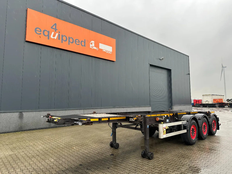 Burg 20FT ADR (EX/II, EX/III, FL, AT), Leergewicht: 3.690kg, SAF INTRADISC, 2x Liftachse, ALCOA, NL-Chassis, APK/ADR: 02-2026 - Kontejnerovy návěs/ Výměnná nástavba: obrázek 1 Burg 20FT ADR (EX/II, EX/III, FL, AT), Leergewicht: 3.690kg, SAF INTRADISC, 2x Liftachse, ALCOA, NL-Chassis, APK/ADR: 02-2026 - Kontejnerovy návěs/ Výměnná nástavba: obrázek 1