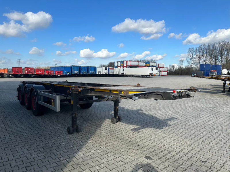 Kontejnerovy návěs/ Výměnná nástavba Burg 20FT ADR (EX/II, EX/III, FL, AT), Leergewicht : 3.690kg, SAF INTRADISC, 2x Liftachse, NL-Chassis: obrázek 13