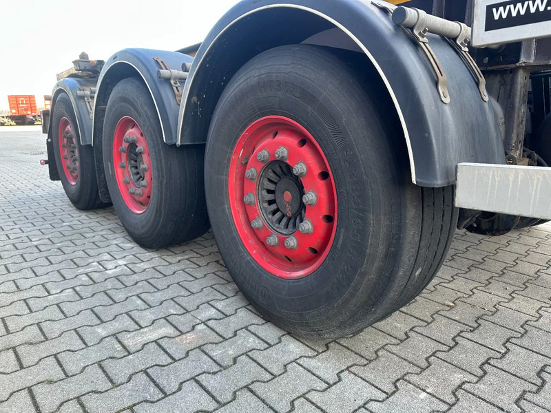 Kontejnerovy návěs/ Výměnná nástavba Burg 20FT ADR (EX/II, EX/III, FL, AT), Leergewicht : 3.690kg, SAF INTRADISC, 2x Liftachse, NL-Chassis: obrázek 9