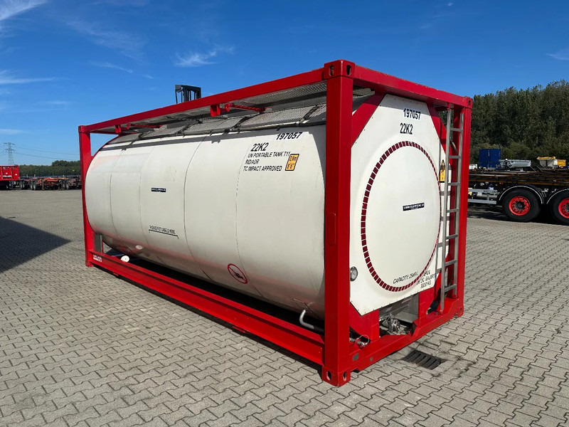 Skladovací nádrž pro dopravu chemických látek CIMC 20FT ISO, 25.080L/1-COMP/3 BAFFELS/4 covers, 5Y valid until 12/2026: obrázek 7
