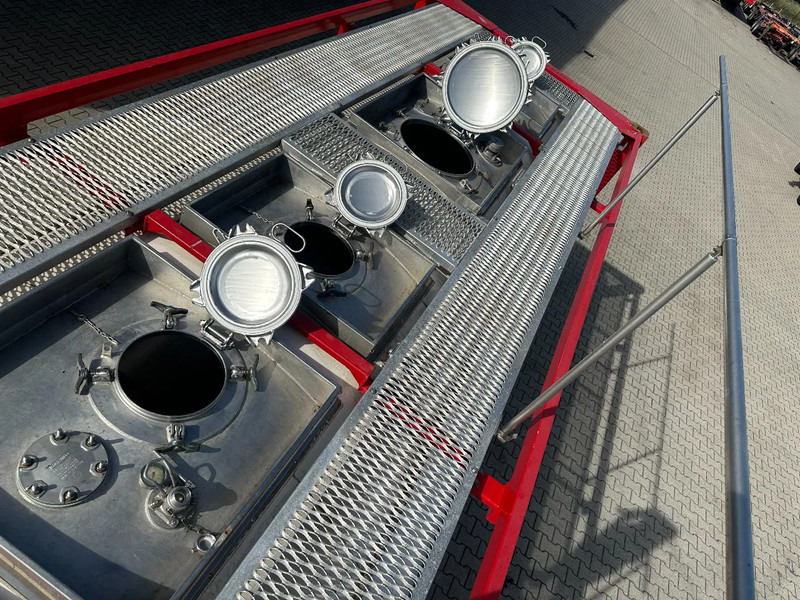 Skladovací nádrž pro dopravu chemických látek CIMC 20FT ISO, 25.080L/1-COMP/3 BAFFELS/4 covers, 5Y valid until 12/2026: obrázek 11