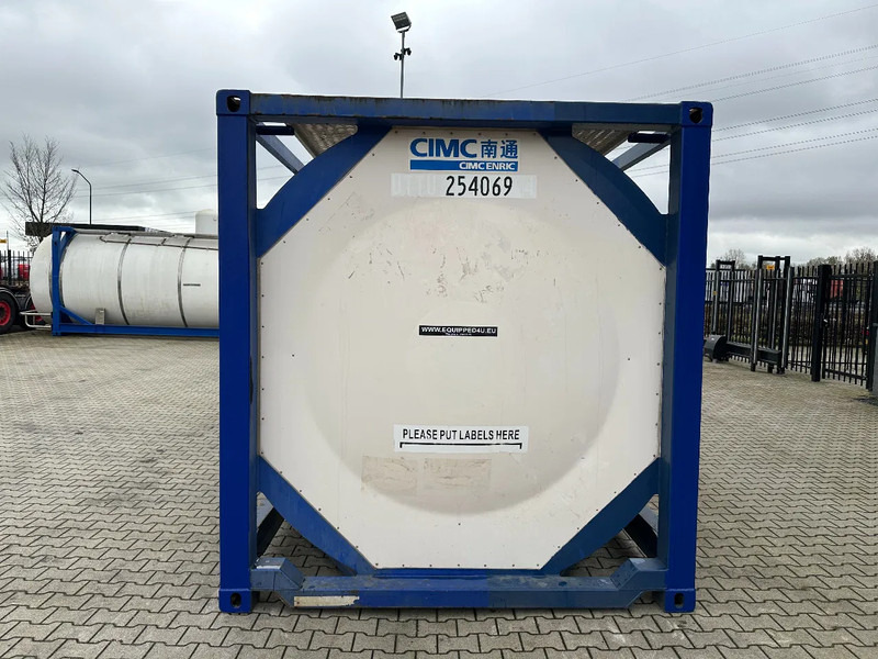 CIMC 20FT ISO, 25.090L / 1-COMP / 3 BAFFELS / T12 / 4 manholes / ADR valid until 06/2027 - Skladovací nádrž: obrázek 5 CIMC 20FT ISO, 25.090L / 1-COMP / 3 BAFFELS / T12 / 4 manholes / ADR valid until 06/2027 - Skladovací nádrž: obrázek 5