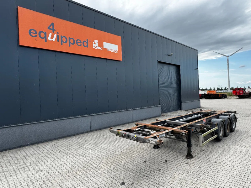 DESOT nice 20FT/30FT ADR-Chassis for SMALL PRICE, liftaxle, 5 twistlocks arms - Kontejnerovy návěs/ Výměnná nástavba: obrázek 1 DESOT nice 20FT/30FT ADR-Chassis for SMALL PRICE, liftaxle, 5 twistlocks arms - Kontejnerovy návěs/ Výměnná nástavba: obrázek 1