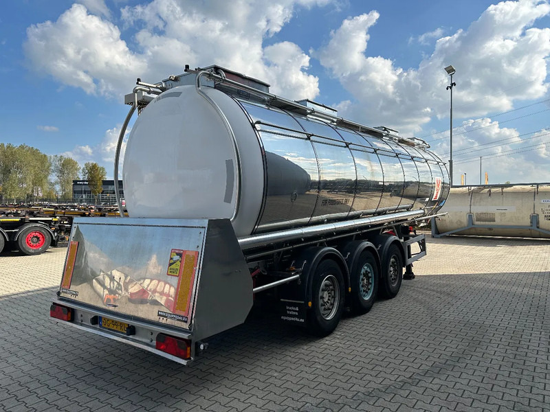 Feldbinder LEBENSMITTEL / LEVENSMIDDELEN FOOD / 33.500L / 3-COMP / PUMPE / NL-trailer / APK: 09-2026 - Cisternový návěs: obrázek 3 Feldbinder LEBENSMITTEL / LEVENSMIDDELEN FOOD / 33.500L / 3-COMP / PUMPE / NL-trailer / APK: 09-2026 - Cisternový návěs: obrázek 3