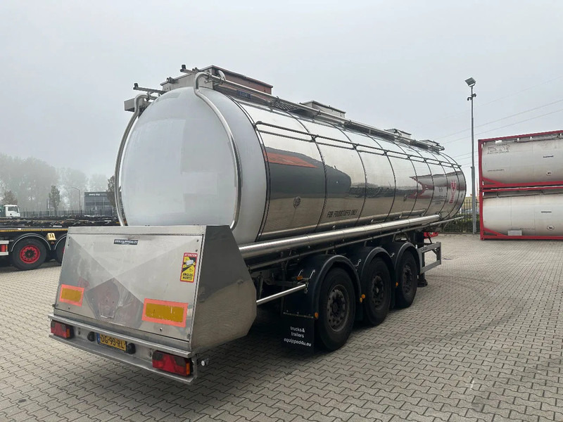 Feldbinder LEVENSMIDDELEN / FOOD / LEBENSMITTEL / 33.500L / 3-COMP / POMP / NL-trailer / APK: 09-2026, 10x beschikbaar - Cisternový návěs: obrázek 3 Feldbinder LEVENSMIDDELEN / FOOD / LEBENSMITTEL / 33.500L / 3-COMP / POMP / NL-trailer / APK: 09-2026, 10x beschikbaar - Cisternový návěs: obrázek 3