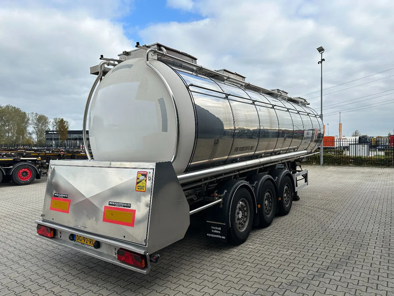 Feldbinder LEVENSMIDDELEN / FOOD / LEBENSMITTEL / 33.500L / 3-COMP / POMP / NL-trailer / APK: 10-2026, 10x beschikbaar - Cisternový návěs: obrázek 3 Feldbinder LEVENSMIDDELEN / FOOD / LEBENSMITTEL / 33.500L / 3-COMP / POMP / NL-trailer / APK: 10-2026, 10x beschikbaar - Cisternový návěs: obrázek 3