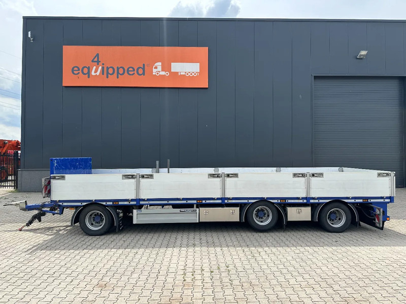 Floor zeer mooie AXD.330 3-assige aanhanger met alu zijborden, rongpotten, liftas, geschoopeerd, NL-aanhanger, APK: 09/2025 - Přívěs plato/ Valník: obrázek 3 Floor zeer mooie AXD.330 3-assige aanhanger met alu zijborden, rongpotten, liftas, geschoopeerd, NL-aanhanger, APK: 09/2025 - Přívěs plato/ Valník: obrázek 3