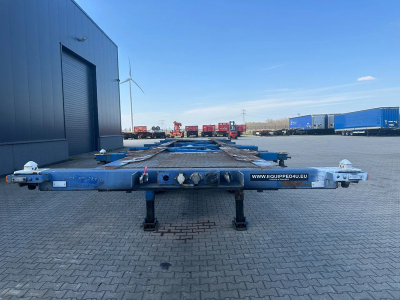 Kontejnerovy návěs/ Výměnná nástavba Groenewegen 20FT/30FT, ADR (EX/II, EX/III, FL, OX, AT), drum, NL-Chassis: obrázek 14